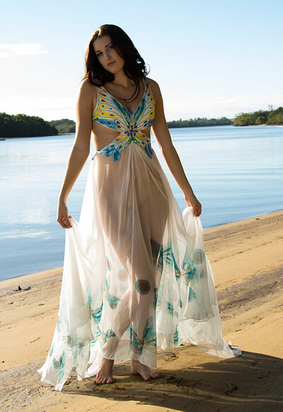 Sweetie in Butterfly Dress from Nude Muse