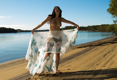 Sweetie in Butterfly Dress from Nude Muse