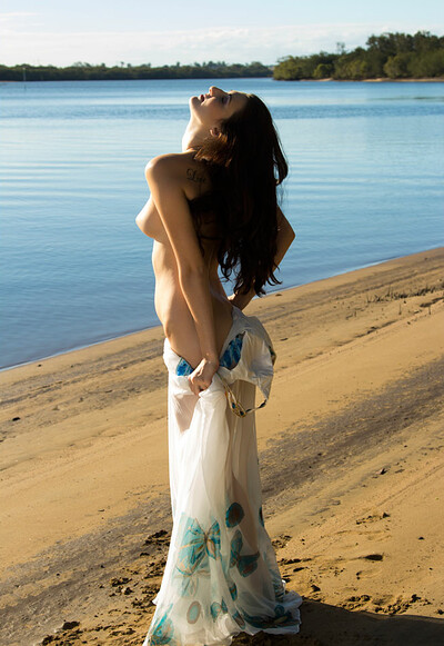 Sweetie in Butterfly Dress from Nude Muse