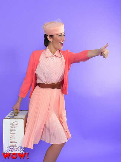 Zoe Alexandra in Lift Please!!! from Pinup Wow