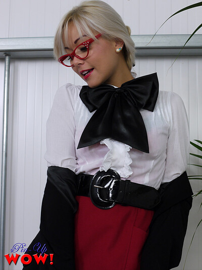 Petra in Hot Secretary from Pinup Wow