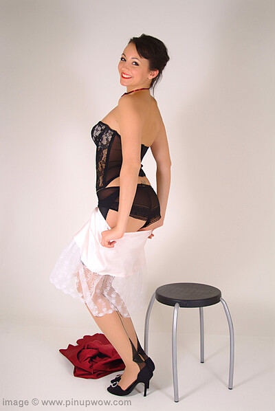 Rachael in What A Lovely Pair from Pinup Wow
