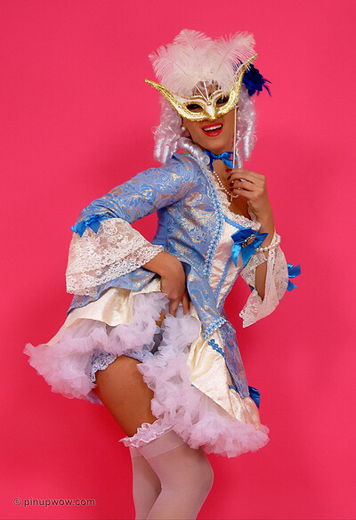 Natalia Phillips in Naughty Antoinette from Pinup Wow