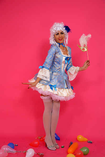 Natalia Phillips in Naughty Antoinette from Pinup Wow