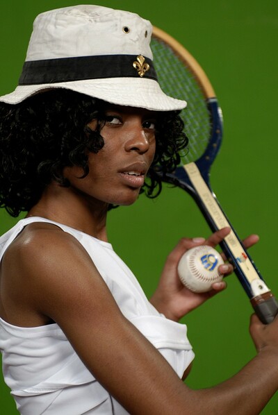 Nubia in Tennis from Louis de Mirabert