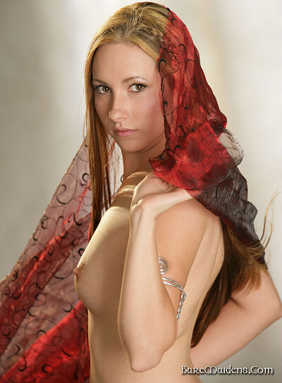 Rissi in Shield Of Fabric from Bare Maidens