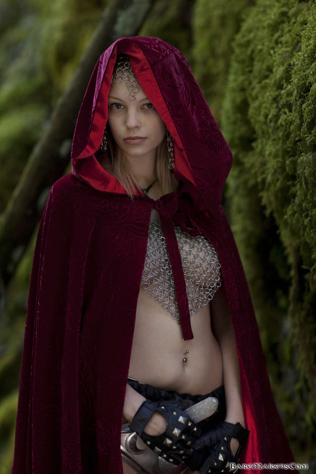 Bree in Bare Maidens set Brea Red Cape Maiden