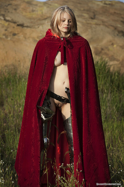 Bree in Brea Red Warrior from Bare Maidens