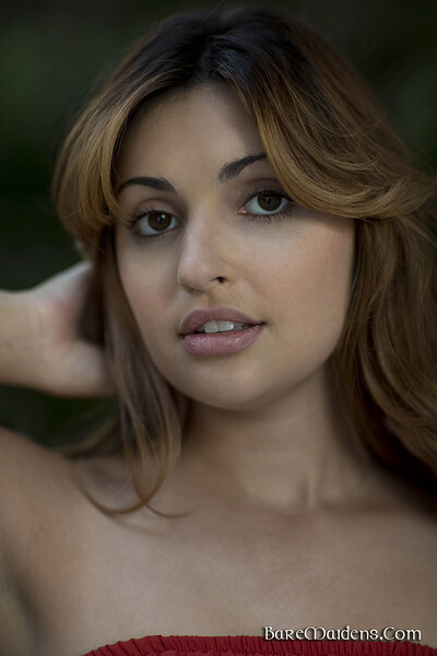 Jade in Couture Forest Strip from Bare Maidens