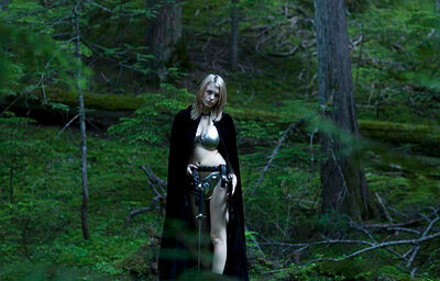 Bree in Brea Daniels In The Woods from Bare Maidens