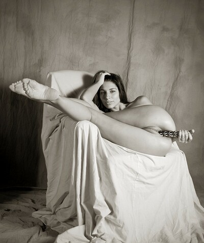 Zafira in Blue Dildo from Gallery Carre