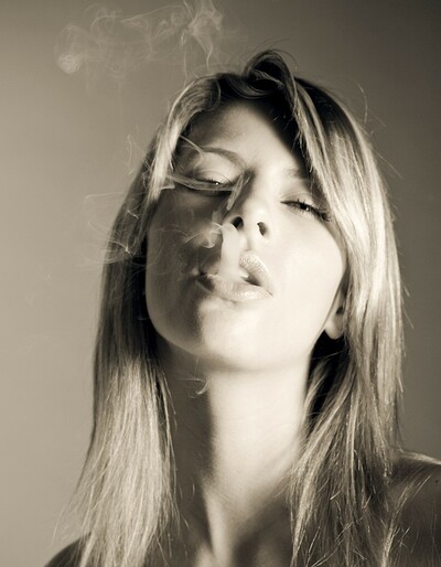 Monika in Smoking from Gallery Carre