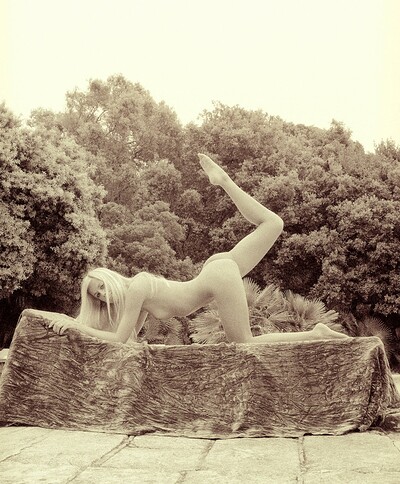 Daphnee in By The Pool from Gallery Carre