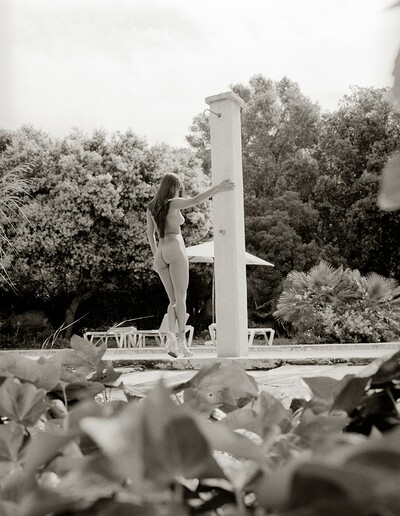 Desiree in Spyed By The Pool from Gallery Carre