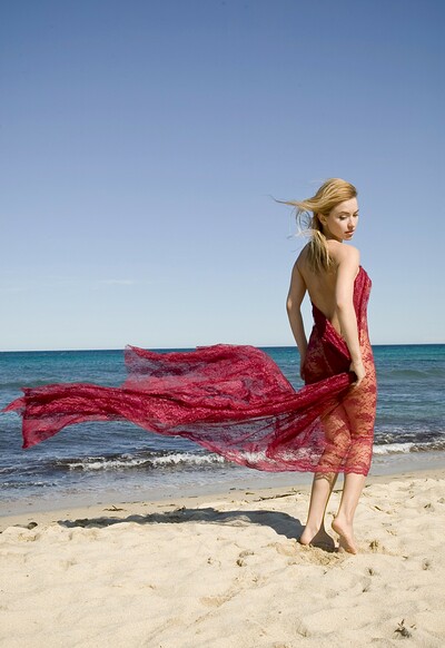 Lia May in Pampelone Beach from Gallery Carre