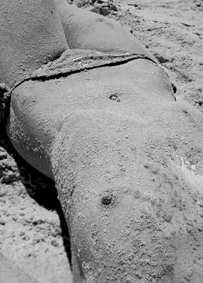 Aimee in Wraped With Sand from Gallery Carre