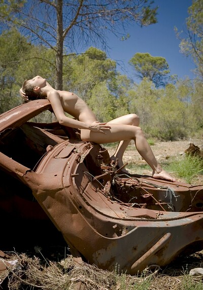 Sisquie in On The Old Car from Gallery Carre