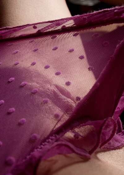 Natalia in Inside A Purple Panty from Gallery Carre