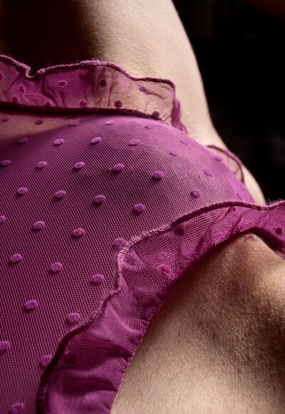 Natalia in Inside A Purple Panty from Gallery Carre