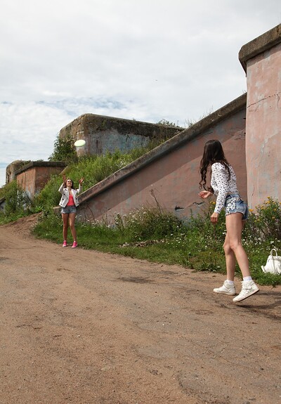 Malyshka Che and Arwen Gold in #38033 from Club Sweethearts