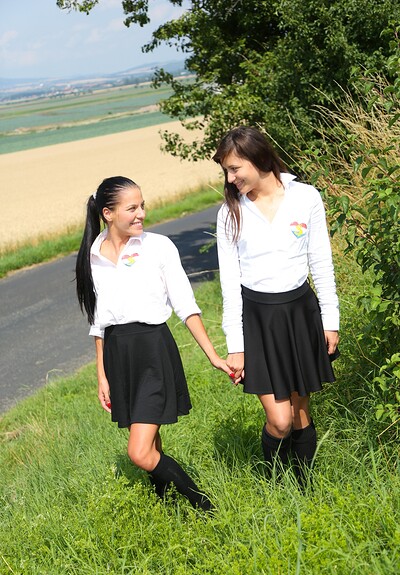 Evelyn I and Cindy T in #34973 from Club Sweethearts