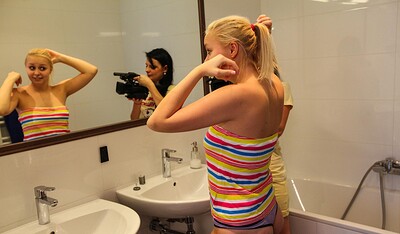 Emily F and Maggie D in #25845 from Club Sweethearts