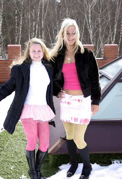 Crystal and Sweety in #23414 from Club Sweethearts