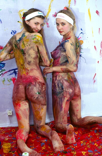 Olga N and Marina A in #22904 from Club Sweethearts