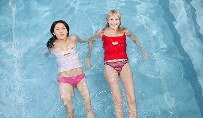 Li Mei A and Chanel A in #8060 from Club Sweethearts
