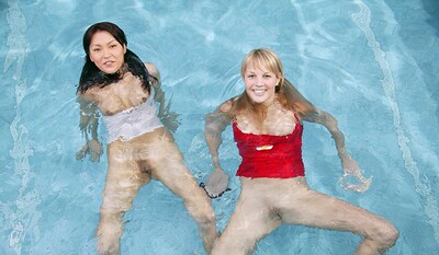 Li Mei A and Chanel A in #8060 from Club Sweethearts