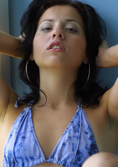 Giselle in Bluebikini from 18 Magazine