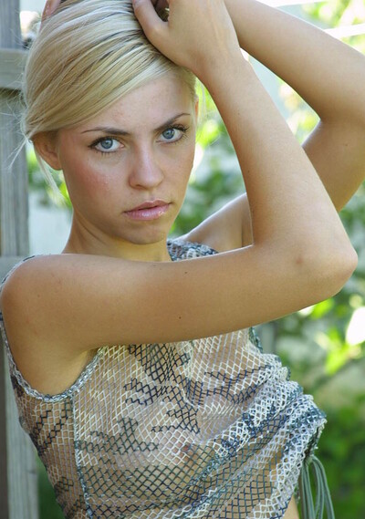Heather in Salmon from 18 Magazine