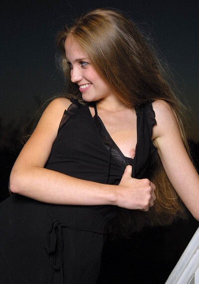 Helena in 18 Magazine set Green dress