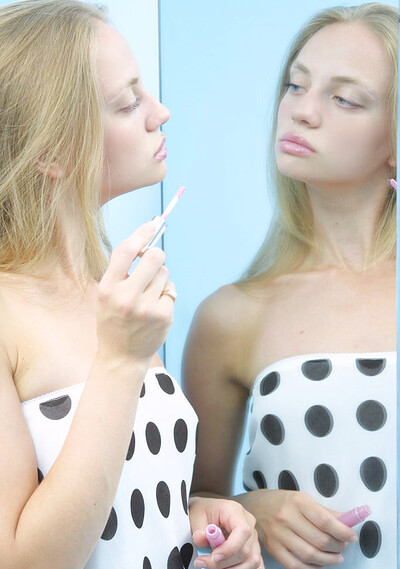 Marlena in Logs from 18 Magazine