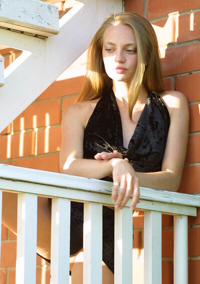 Marlena in Pigtails from 18 Magazine