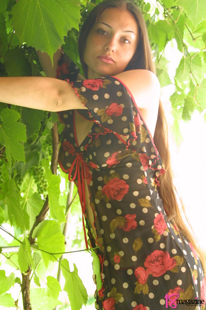 Rossana in 18 Magazine set Sexy cowgirl