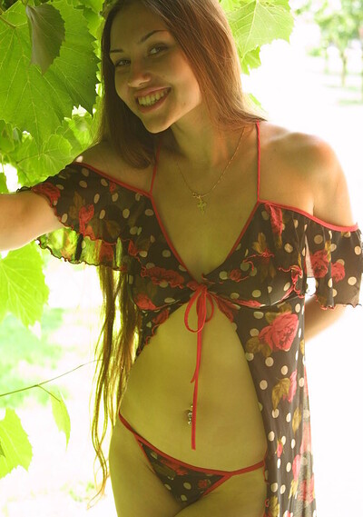 Rossana in 18 Magazine set Sexy cowgirl