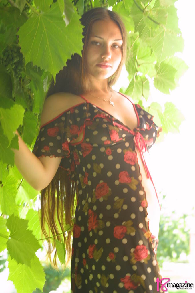Rossana in 18 Magazine set Sexy cowgirl