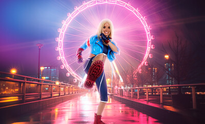 Pristine Edge in Street Fighter VI Cammy from VR Cosplay X