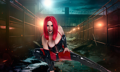 Octavia Red in BloodRayne from VR Cosplay X