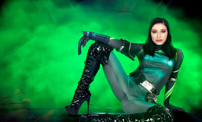 Raven Lane in Valorant Viper from VR Cosplay X