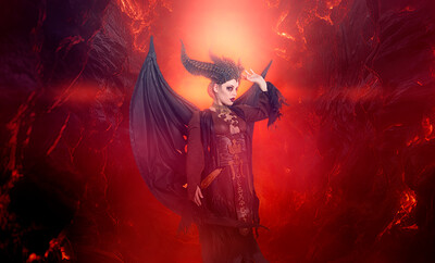 Anna Claire Clouds in Diablo IV Lilith from VR Cosplay X
