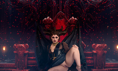 Anna Claire Clouds in Diablo IV Lilith from VR Cosplay X