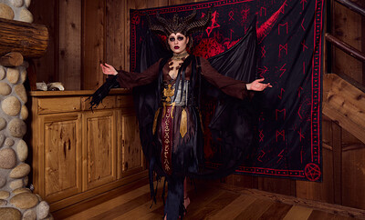 Anna Claire Clouds in Diablo IV Lilith from VR Cosplay X