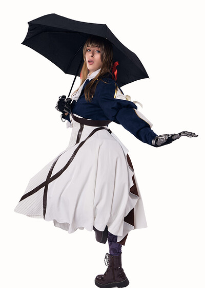 Angel Youngs in Violet Evergarden from VR Cosplay X