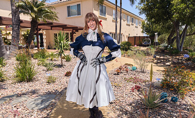 Angel Youngs in Violet Evergarden from VR Cosplay X