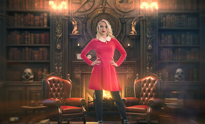 Britt Blair in Chilling Adventures Of Sabrina from VR Cosplay X