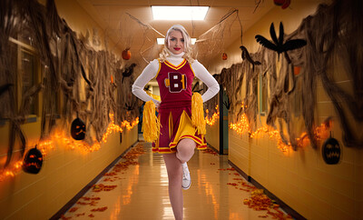 Britt Blair in Chilling Adventures Of Sabrina from VR Cosplay X