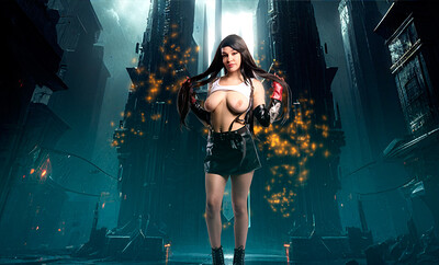 Rissa May in Final Fantasy VII Remake from VR Cosplay X