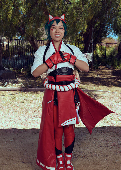Kimmy Kim in Overwatch 2 Kiriko from VR Cosplay X
